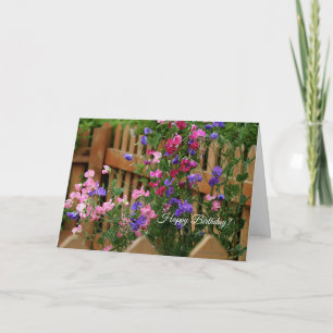 Flowers Birthday Card