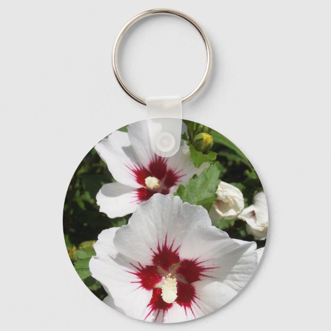 flowers bloom keychain (Front)