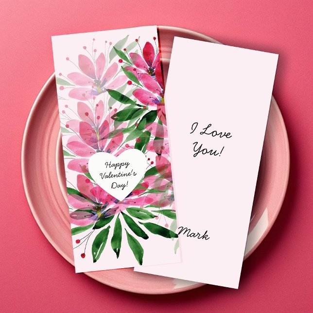 Flowers Bloom Original Art Work Watercolor Card (Creator Uploaded)