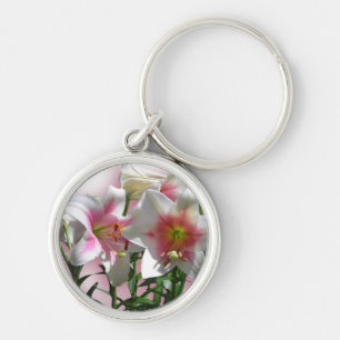 Flowers Blossoms Spring Garden Love Shower Party Keychain