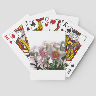Flowers Blossoms Spring Garden Love Shower Party Playing Cards