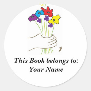 Flowers, Book Label