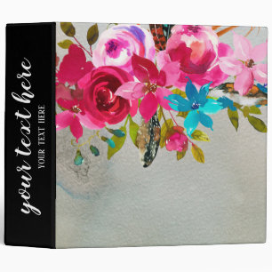 Flowers Bouquet Binder