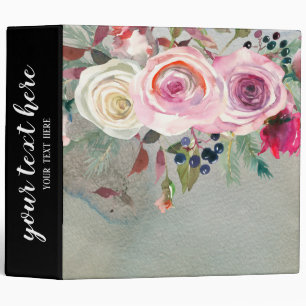 Flowers Bouquet Binder