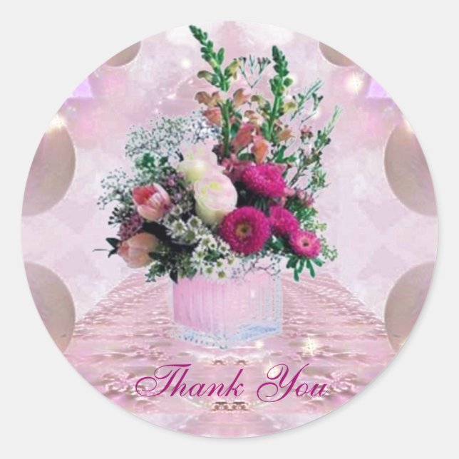 Flowers Bouquet Sticker (Front)