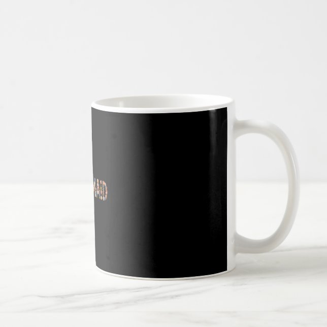 Flowers Bridesmaid Bride in Progress Team Bridal Coffee Mug (Right)