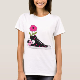 Flowers Bugs Sneakers All Products Kids Stuff T-Shirt