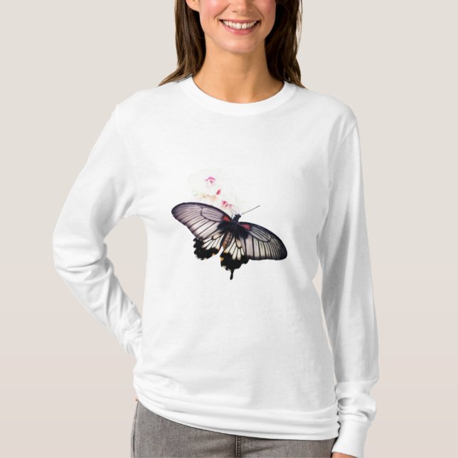 Flowers & butterfly 🦋🦋 t-shirt  (Front)
