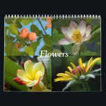 Flowers Calendar<br><div class="desc">Flowers Calendar. Customize by selecting your desired 12 month date range.</div>