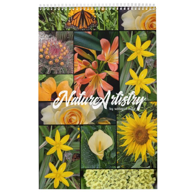 Flowers Calendar Vol 2 Nature Artistry Floral (Cover)