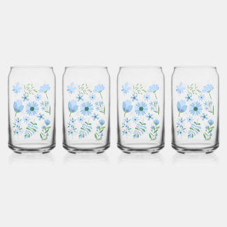 Flowers Can Glass