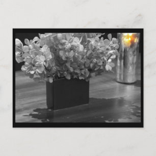 Flowers & Candles Postcard