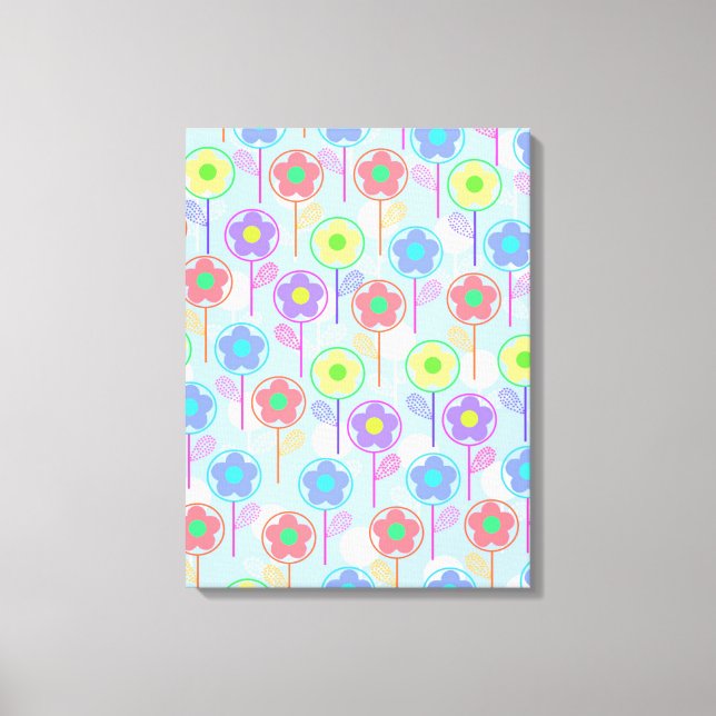 Flowers Canvas Print (Front)