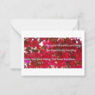Flowers Card
