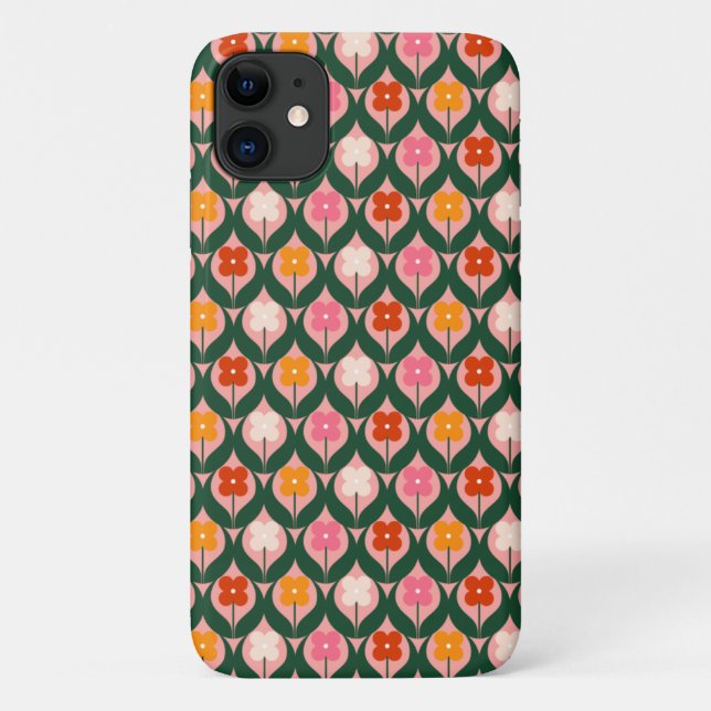 Flowers Case-Mate iPhone Case (Back)