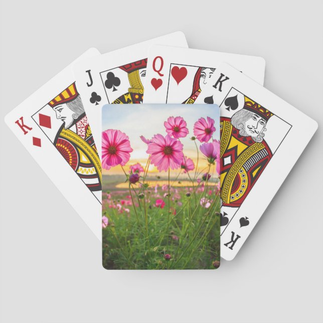 Flowers |Chiang Rai Province, Thailand Playing Cards (Back)