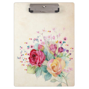 Flowers Clipboard