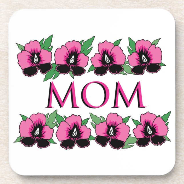 Flowers - coaster (Front)