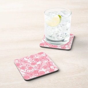 flowers coaster