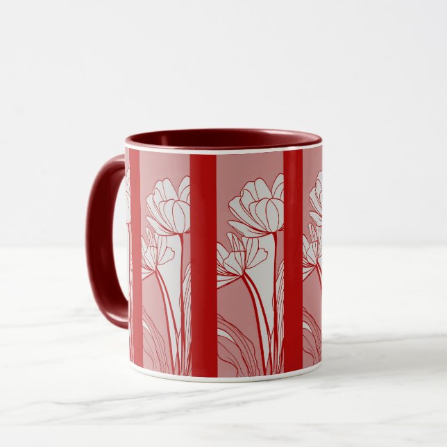 flowers coffee mug (Devant gauche)