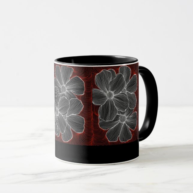 flowers coffee mug (Devant droit)