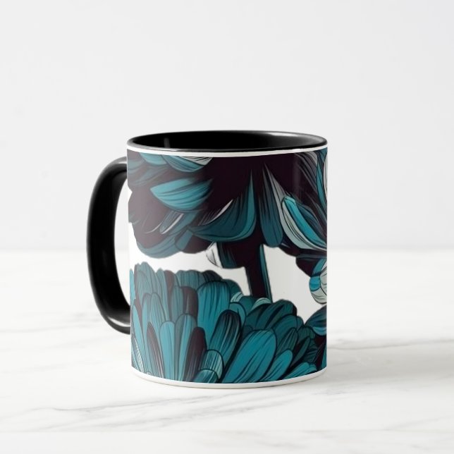 flowers coffee mug (Devant gauche)