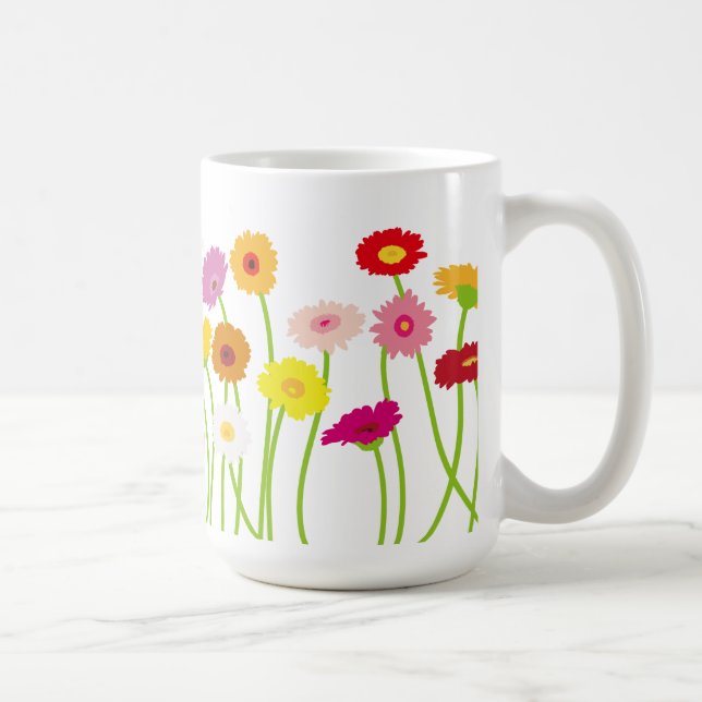 Flowers Coffee Mug (Right)