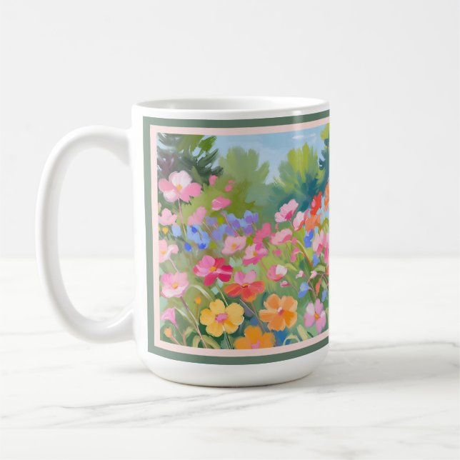 Flowers Coffee Mug (Left)