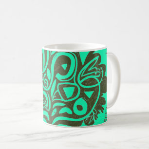 flowers coffee mug