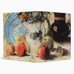 Flowers, Coffeepot and Fruit by Vincent van Gogh Binder