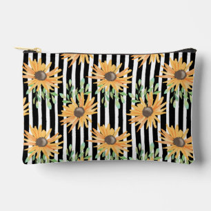 Flowers Colorful Nature Elegant Girly      Accessory Pouch
