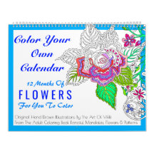 Flowers Colour Your Own Personalized Colour This