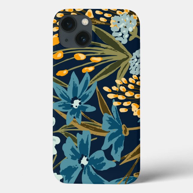 Flowers Colourful Watercolor Trendy      Case-Mate iPhone Case (Back)