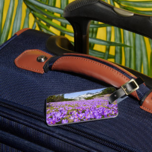 Flowers   Crocus Pirin Mountain Park Bulgaria Luggage Tag