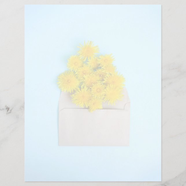 Flowers | Dandelions in Envelope (Front)