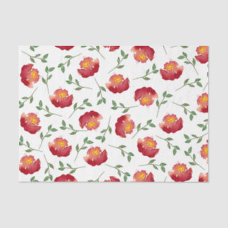 Flowers (Design 16 Yellow/Orange Series) Tissue Paper