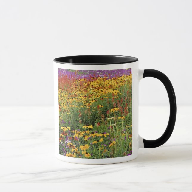 Flowers Display at International Peace Gardens Mug (Right)