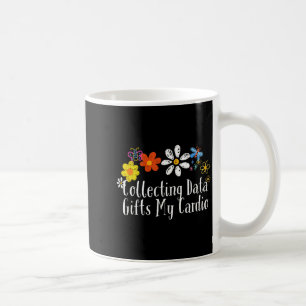 Flowers Drawing Collecting Data My Cardio Funny 20 Coffee Mug