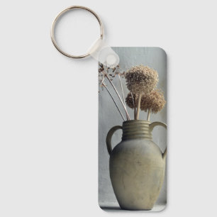 Flowers   Dried Flower Vase Keychain