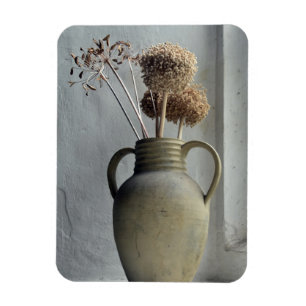 Flowers Dried Flower Vase Magnet