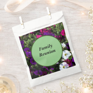 Flowers Family Reunion  Favour Bag