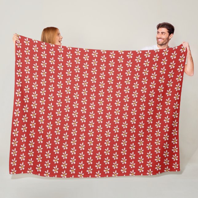 Flowers Fleece blanket (In Situ)
