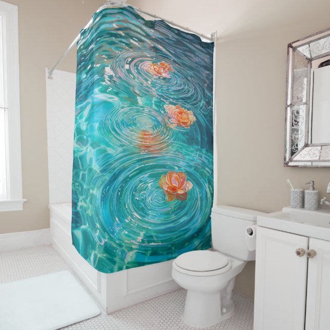 Flowers Floating on Water  (In Situ)