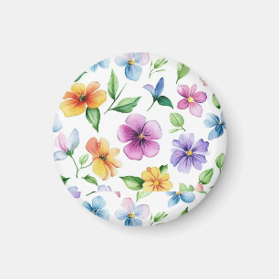 Flowers Floral Pattern Sublimation-95652 Magnet