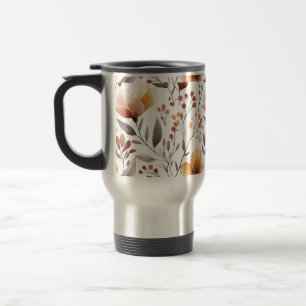 Flowers Floral Pattern Sublimation-95653 Travel Mug