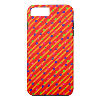 Flowers Floral Stripes Design Rainbow Destiny Gift Case-Mate iPhone Case