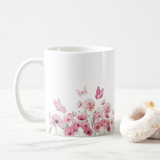 flowers flowers coffee mug