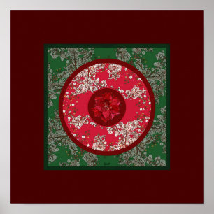 Flowers for Christmas Poster