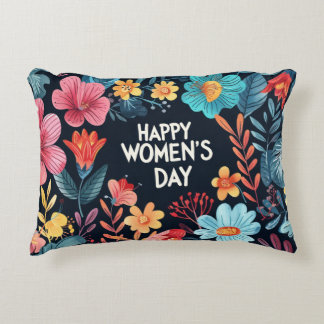 flowers for mothers day accent pillow