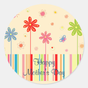 Flowers for Mother's Day Stickers